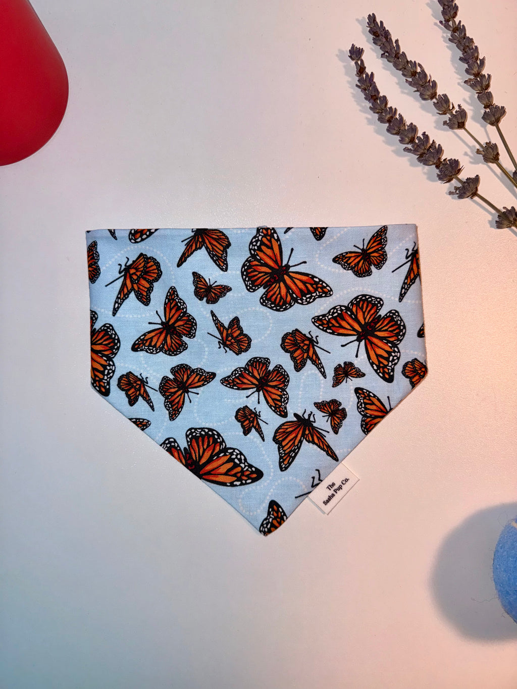 Double Sided Butterfly Bandana