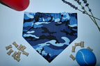 Blue Camo Bandana