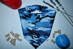 Blue Camo Bandana