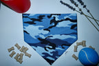 Blue Camo Bandana