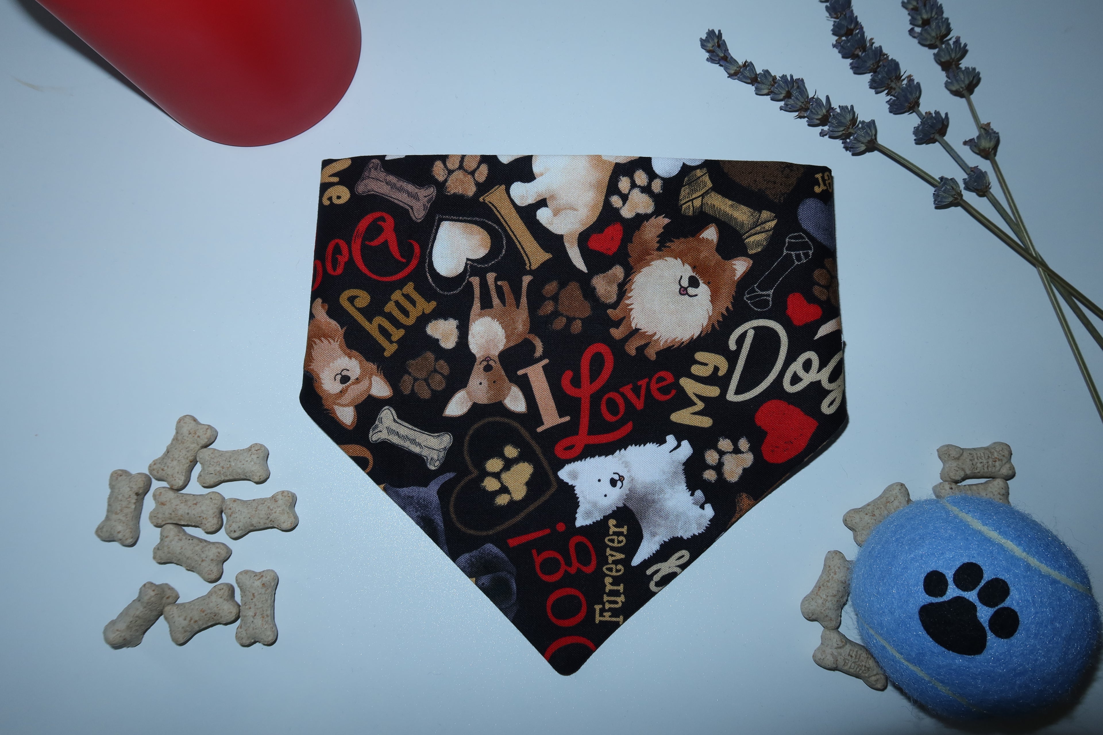 I Love My Dog Bandana
